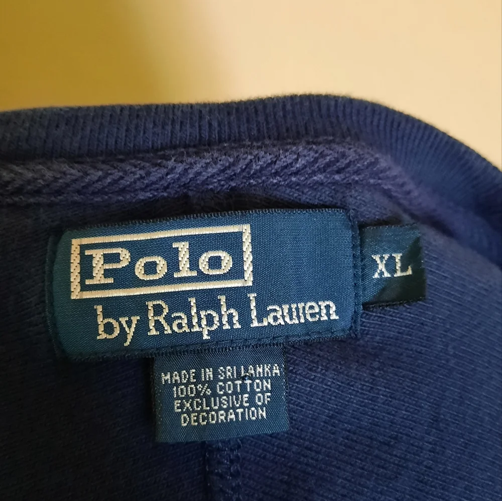 Polo Ralph Lauren Rugby Sweater Cotton Classic Preppy Timeless Old Money